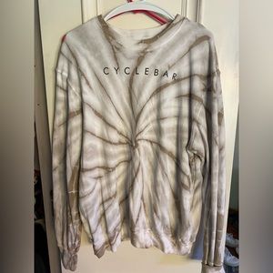 CycleBar Tie Dye Crewneck